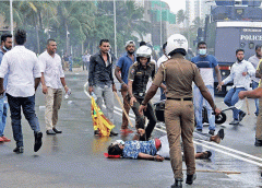 250 artists demand immediate arrest of Mahinda Rajapaksa, Johnston Fernando and other members of government for the attack on GGG