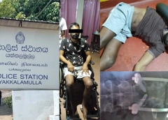 Physically Disabled Man Allegedly Assaulted by Yakkalamulla Police.